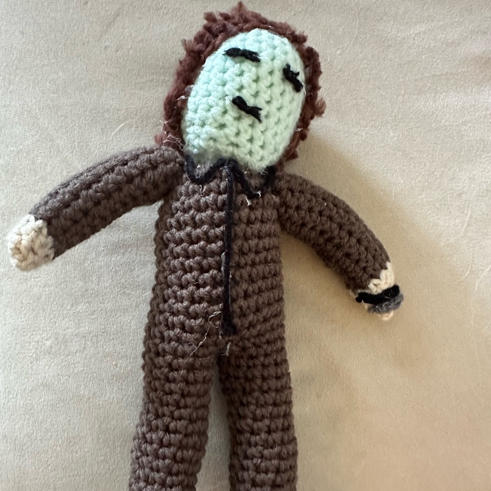 Crochet Doll Michel Myers from movie Halloween